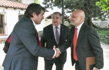 El Embajador Dinesh Bhatia inició su visita a la provincia de Salta con un almuerzo de trabajo de PRO Salta